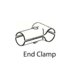 chain link end clamp parts