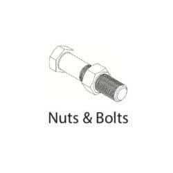 chain link nuts bolts