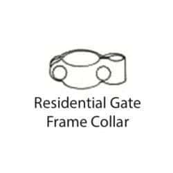 Residential Gate Frame Collar chain link parts canada