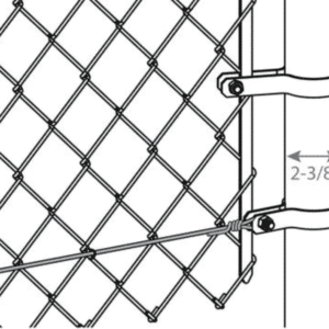 chain link bottom wire