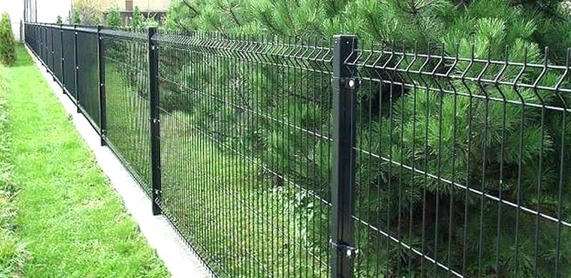 Residential Welded Wire Fence Panels - Chain Link Fence Canada
